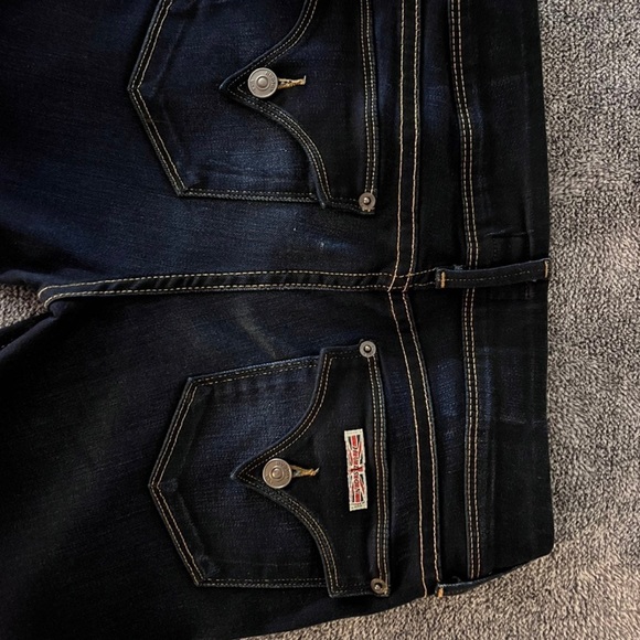 HUDSON, dark blue jeans in size 27 wore it once, - Picture 3 of 6